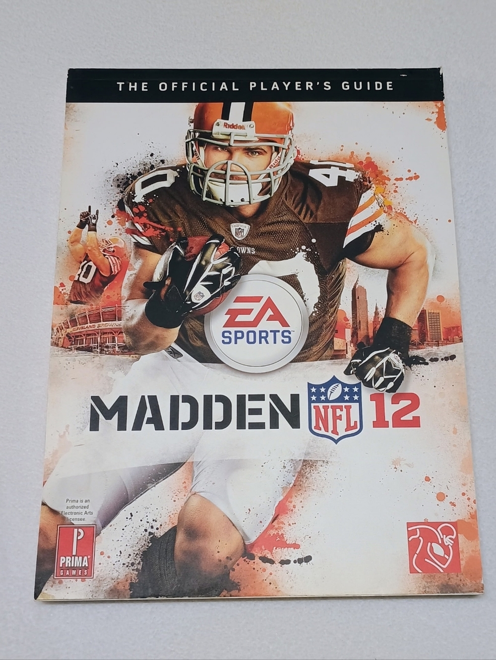 Madden NFL 12 Official Player's Guide - White and Orange